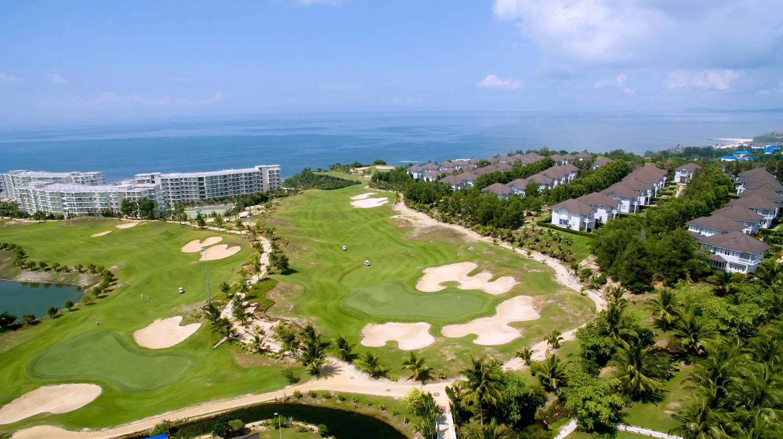 Aerial View, Sea Links Golf & Country Club, Ho Chi Minh, Vietnam