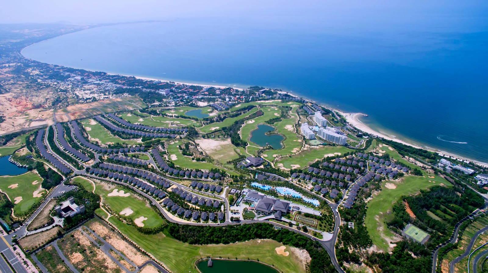 Aerial View, Sea Links Golf & Country Club, Ho Chi Minh, Vietnam
