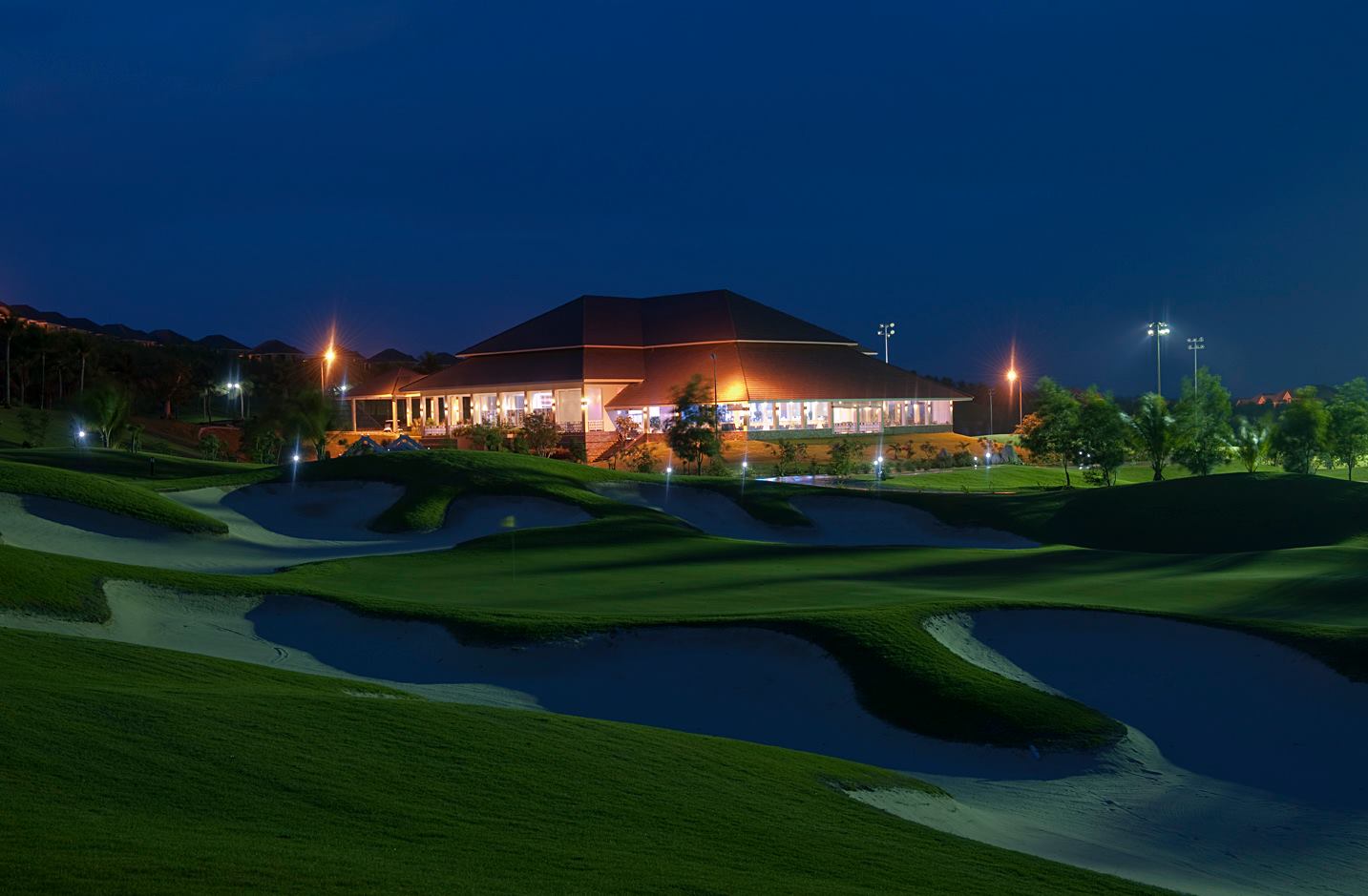 Clubhouse, Sea Links Golf & Country Club, Ho Chi Minh, Vietnam