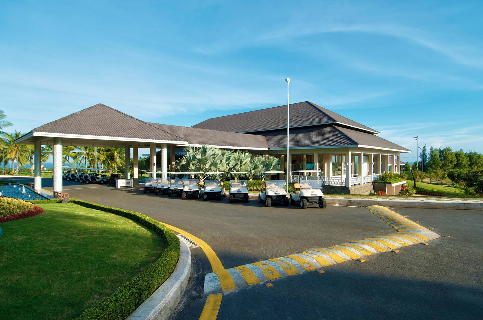 Clubhouse, Sea Links Golf & Country Club, Ho Chi Minh, Vietnam