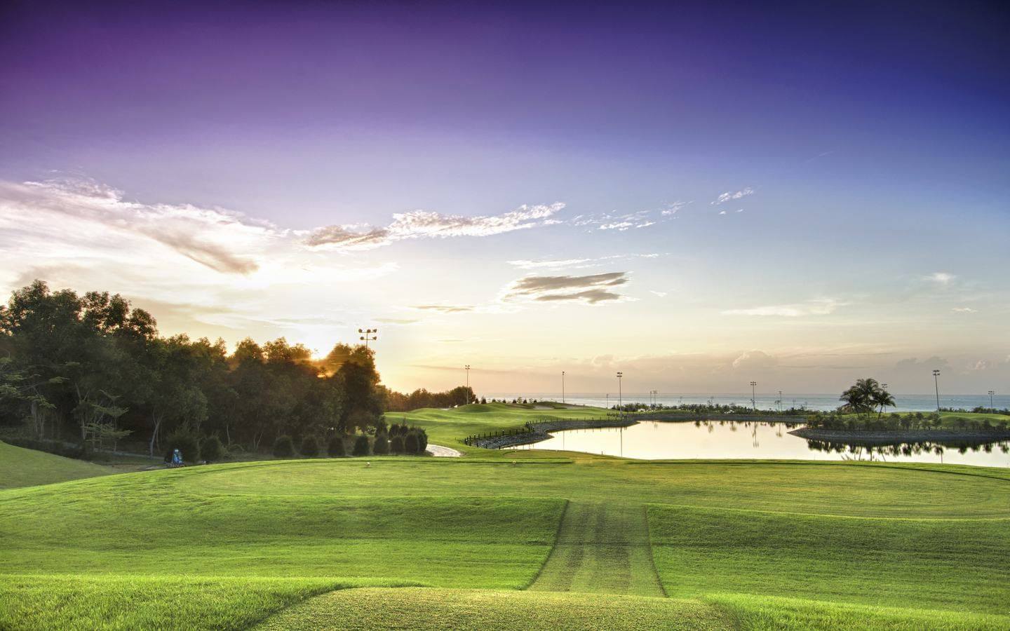 Tee Box, Sea Links Golf & Country Club, Ho Chi Minh, Vietnam