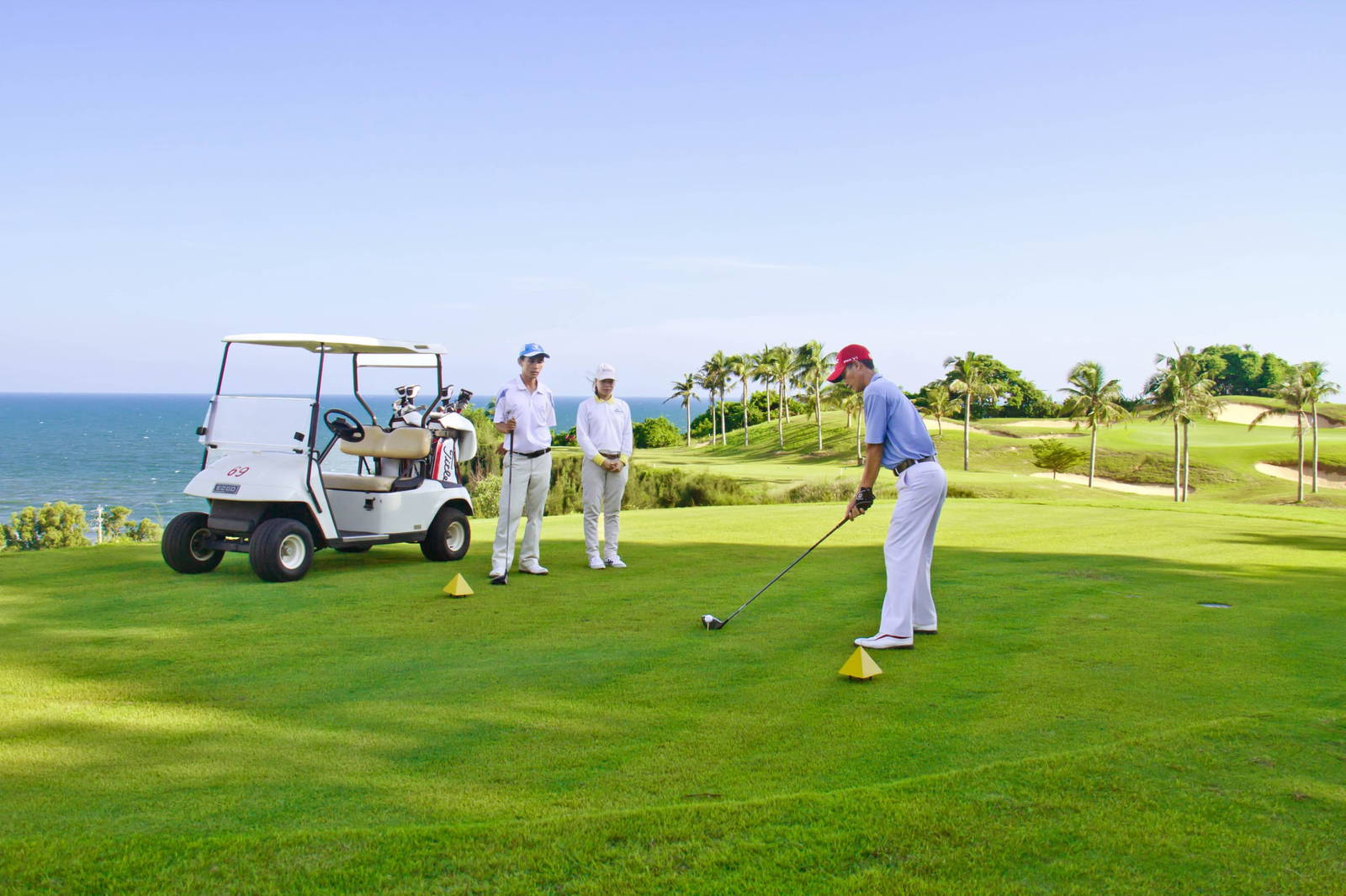 Tee Box, Sea Links Golf & Country Club, Ho Chi Minh, Vietnam