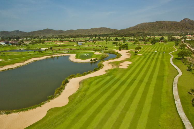 Aerial View, Sea Pines Golf Course, Hua Hin, Thailand