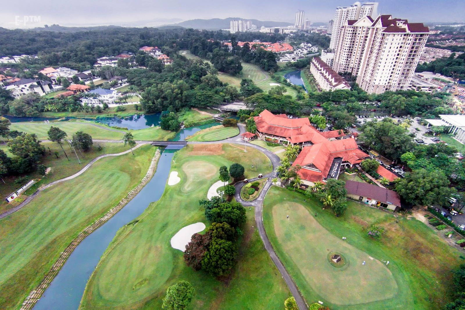 Aerial View, Kelab Golf Seri Selangor, Kuala Lumpur, Malaysia