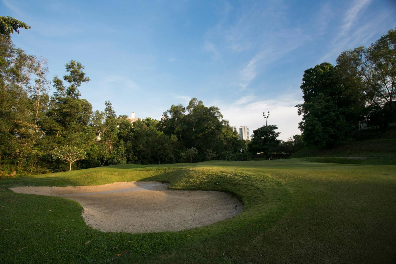 Green, Bunker, Kelab Golf Seri Selangor, Kuala Lumpur, Malaysia