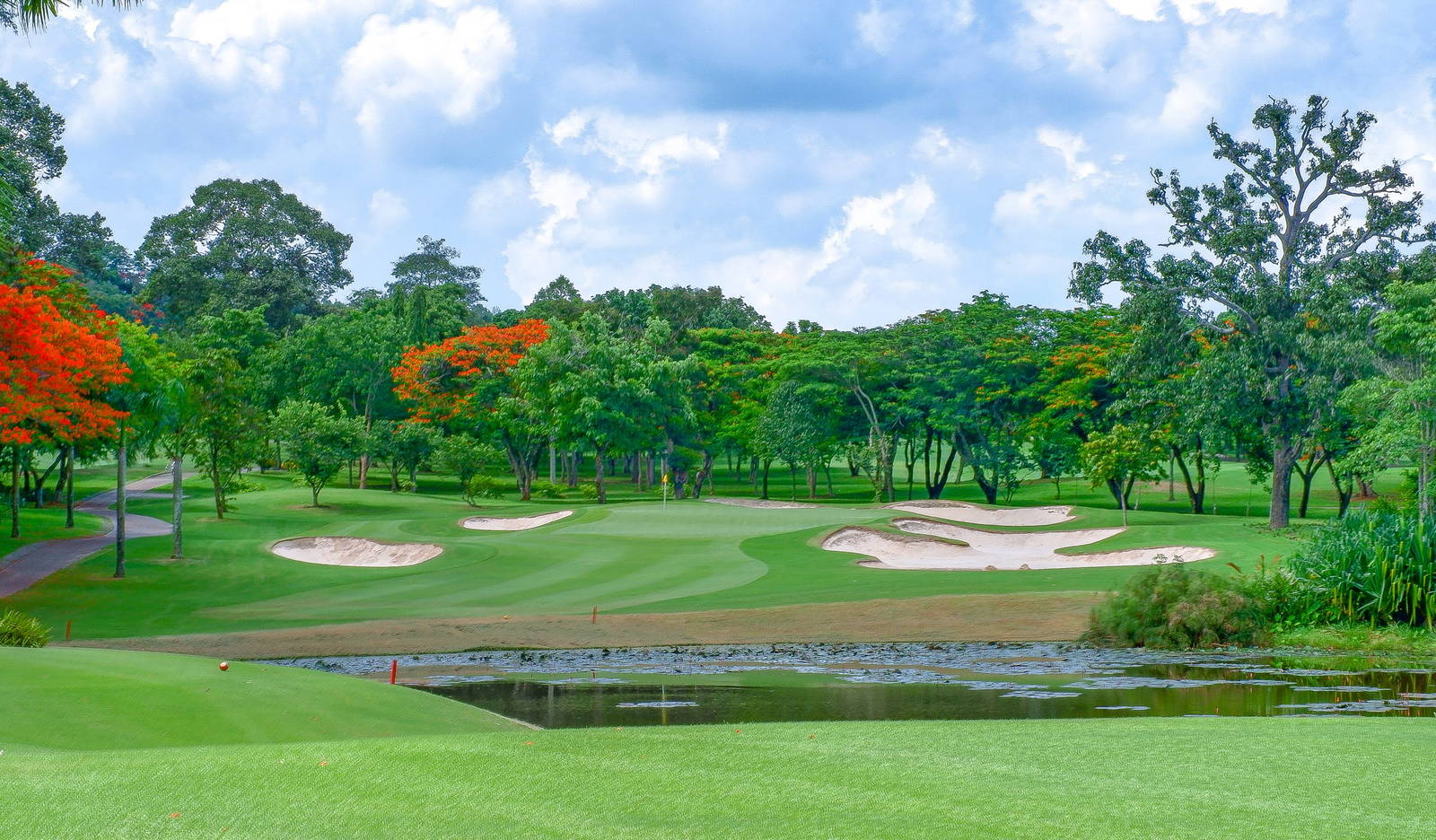 Approach, Siam Country Club (Old Course), Pattaya, Thailand