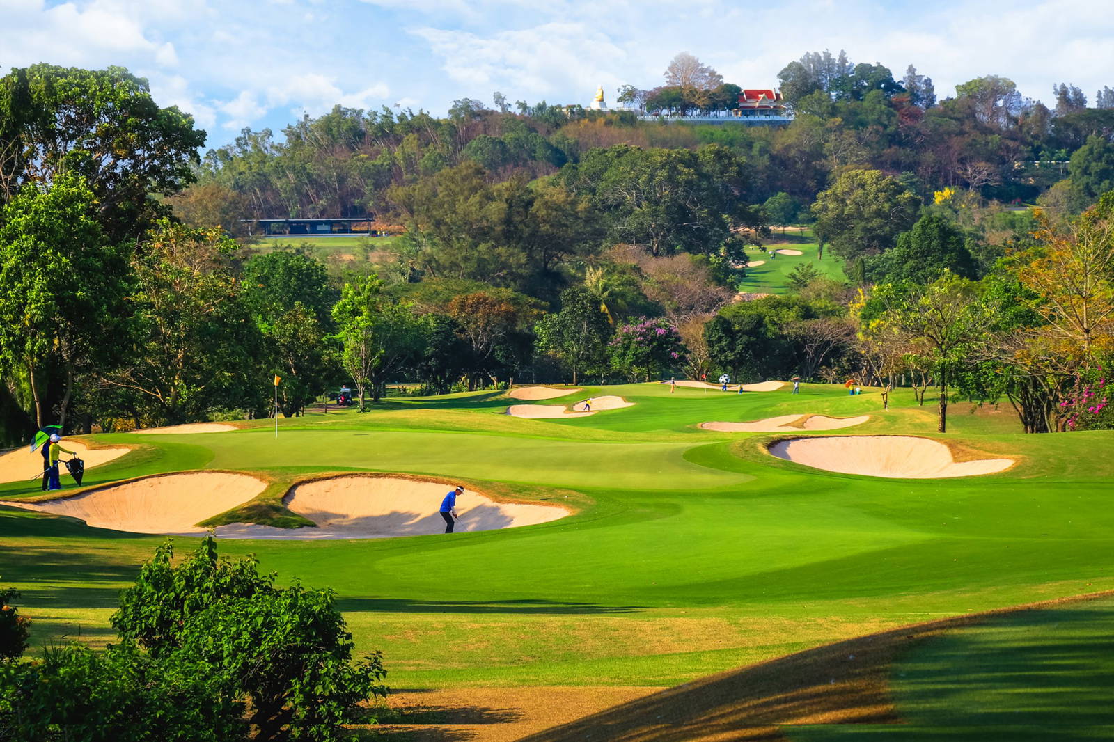 Approach, Siam Country Club (Old Course), Pattaya, Thailand