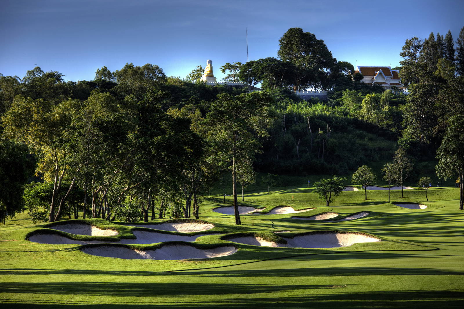 Fairway Bunker, Siam Country Club (Old Course), Pattaya, Thailand