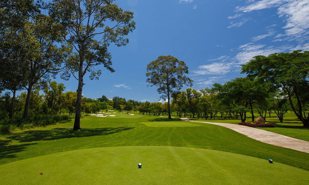 Tee Box, Siam Country Club (Old Course), Pattaya, Thailand