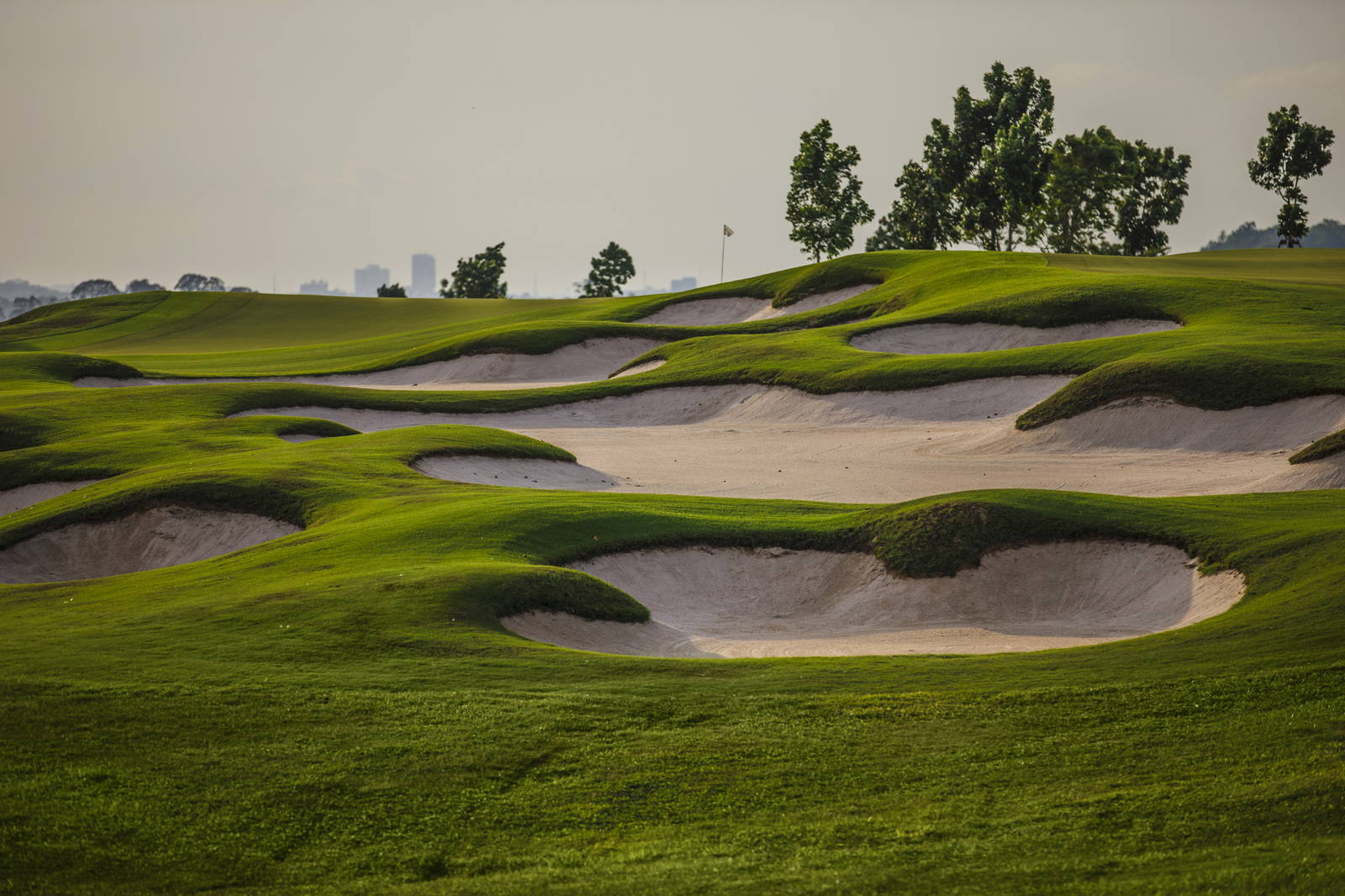 Fairway Bunker, Siam Country Club (Plantation Course), Pattaya, Thailand
