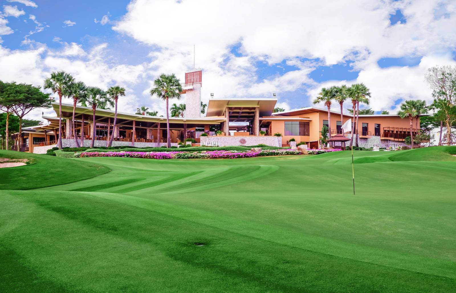 Green, Clubhouse, Siam Country Club (Plantation Course), Pattaya, Thailand