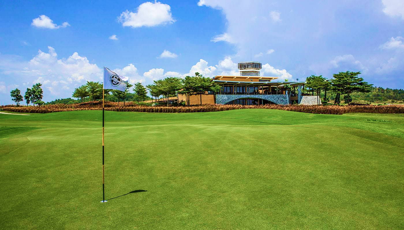 Green, Clubhouse, Siam Country Club (Plantation Course), Pattaya, Thailand