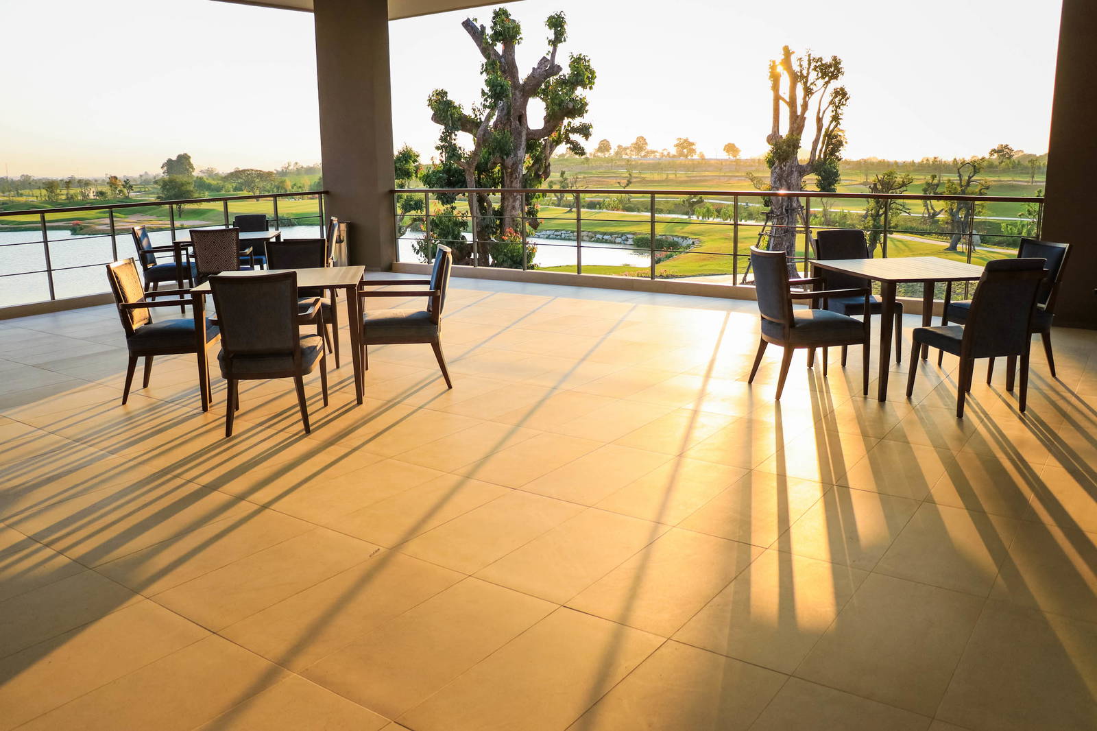 Terrace, Siam Country Club (Rolling Hills), Pattaya, Thailand