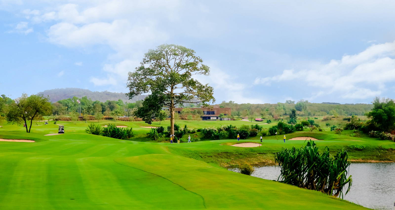 Fairway, Water Hazard, Siam Country Club (Waterside Course), Pattaya, Thailand