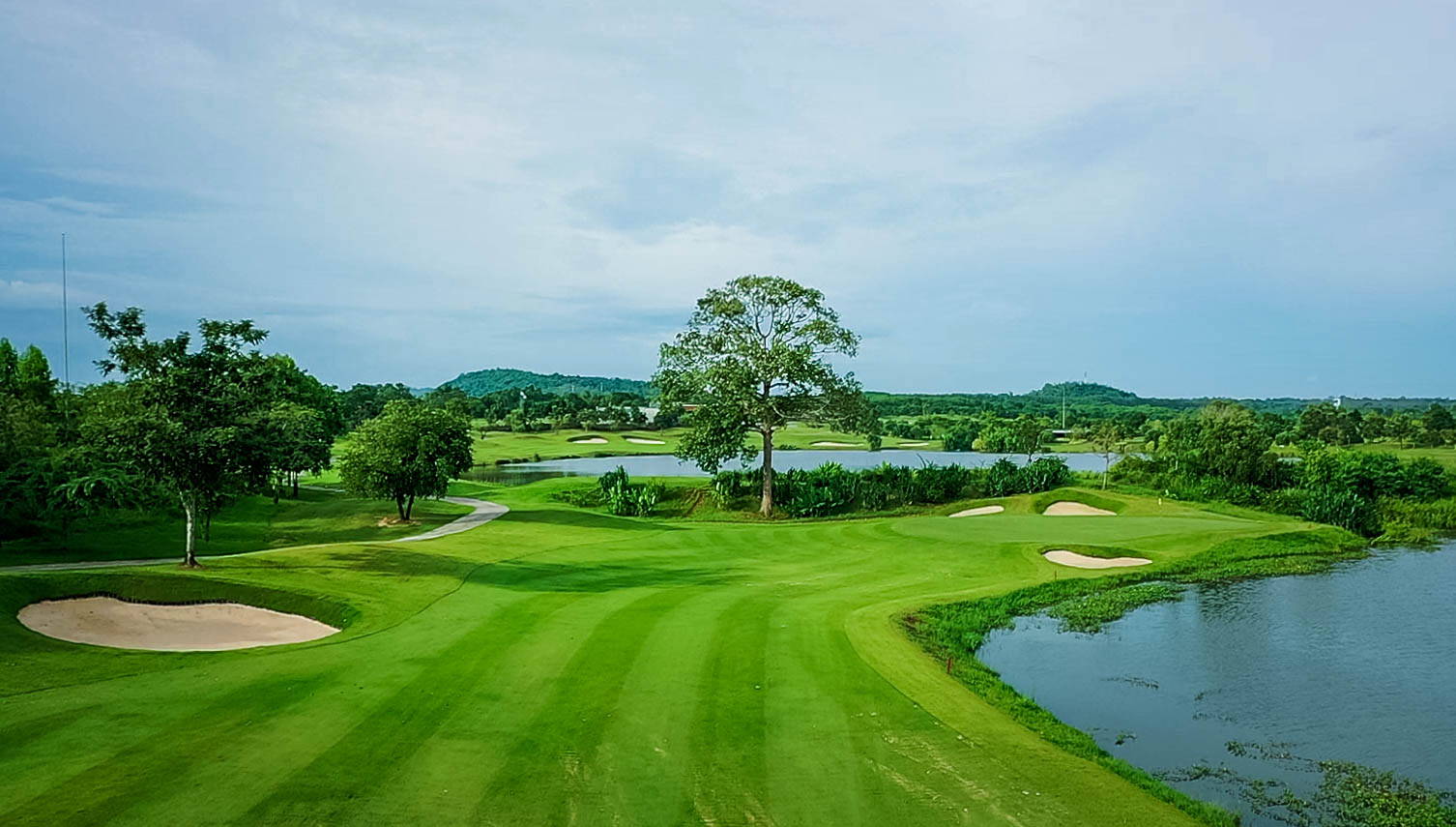 Approach, Siam Country Club (Waterside Course), Pattaya, Thailand