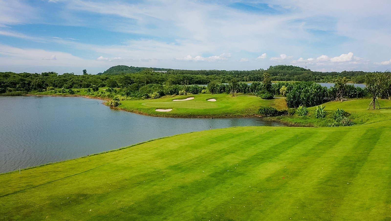Fairway, Water Hazard, Siam Country Club (Waterside Course), Pattaya, Thailand