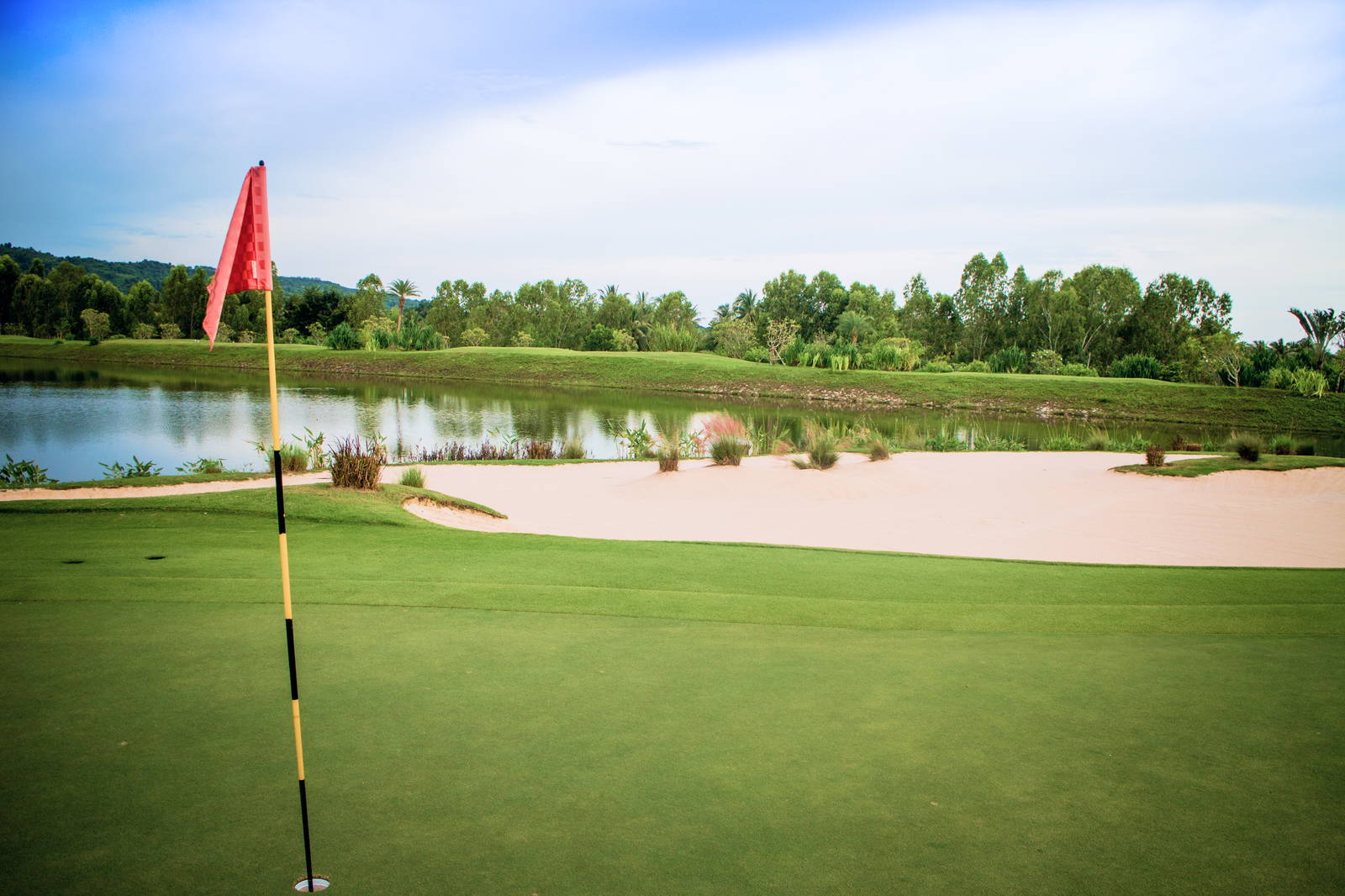 Green, Siam Country Club (Waterside Course), Pattaya, Thailand