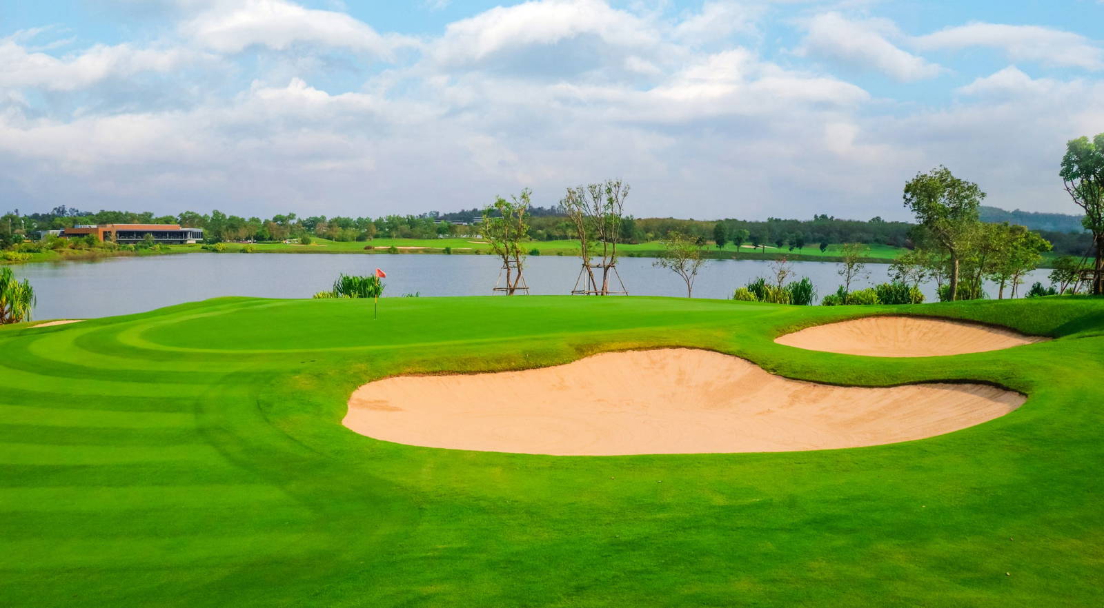 Green, Bunker, Siam Country Club (Waterside Course), Pattaya, Thailand