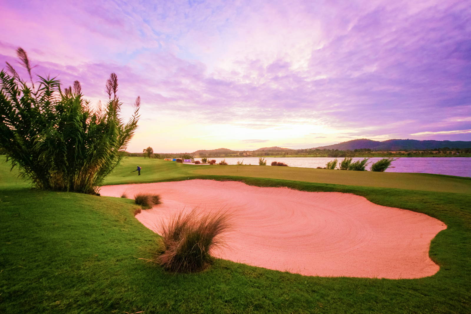 Greenside Bunker, Siam Country Club (Waterside Course), Pattaya, Thailand