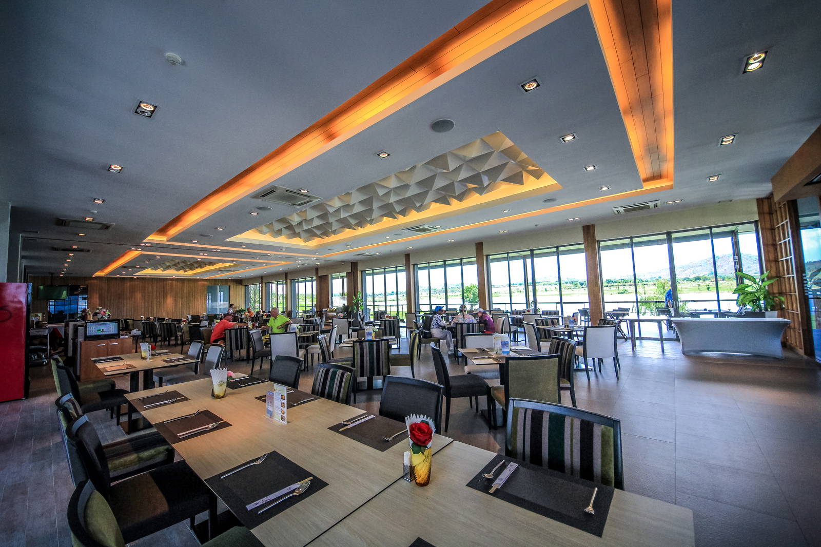 Restaurant, Siam Country Club (Waterside Course), Pattaya, Thailand