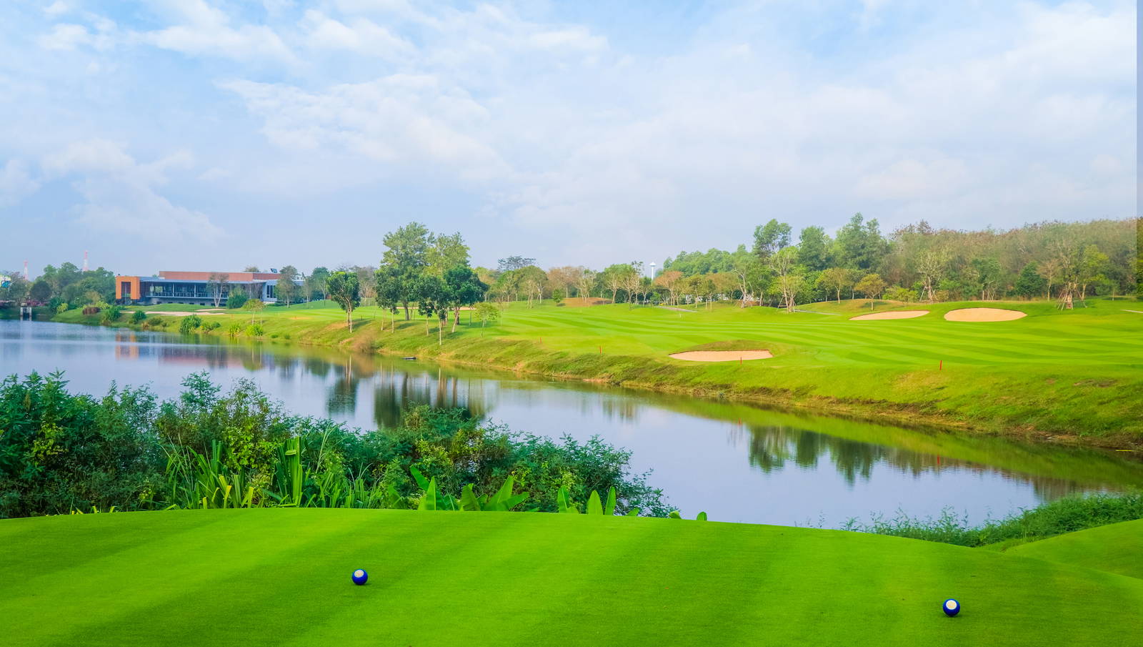 Tee Box, Siam Country Club (Waterside Course), Pattaya, Thailand