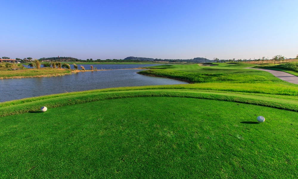Tee Box, Siam Country Club (Waterside Course), Pattaya, Thailand