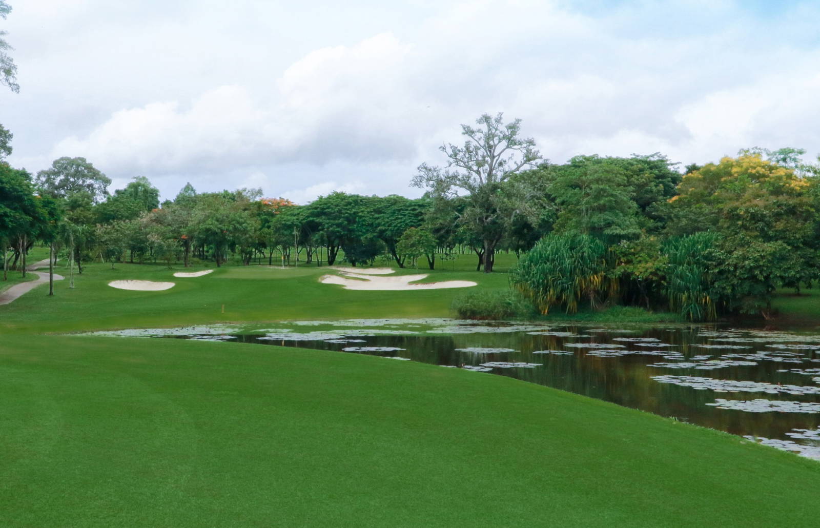 Tee Box, Siam Country Club (Old Course), Pattaya, Thailand