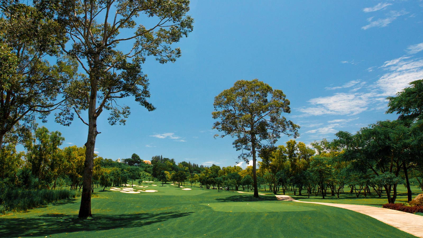 Tee Box, Siam Country Club (Old Course), Pattaya, Thailand