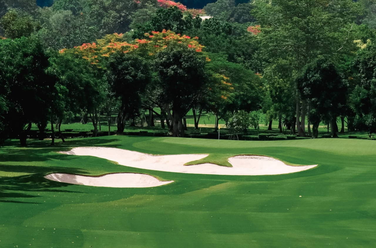 Approach, Siam Country Club (Old Course), Pattaya, Thailand