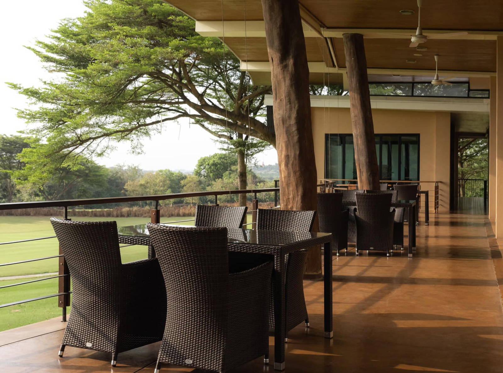 Terrace, Siam Country Club (Plantation Course), Pattaya, Thailand
