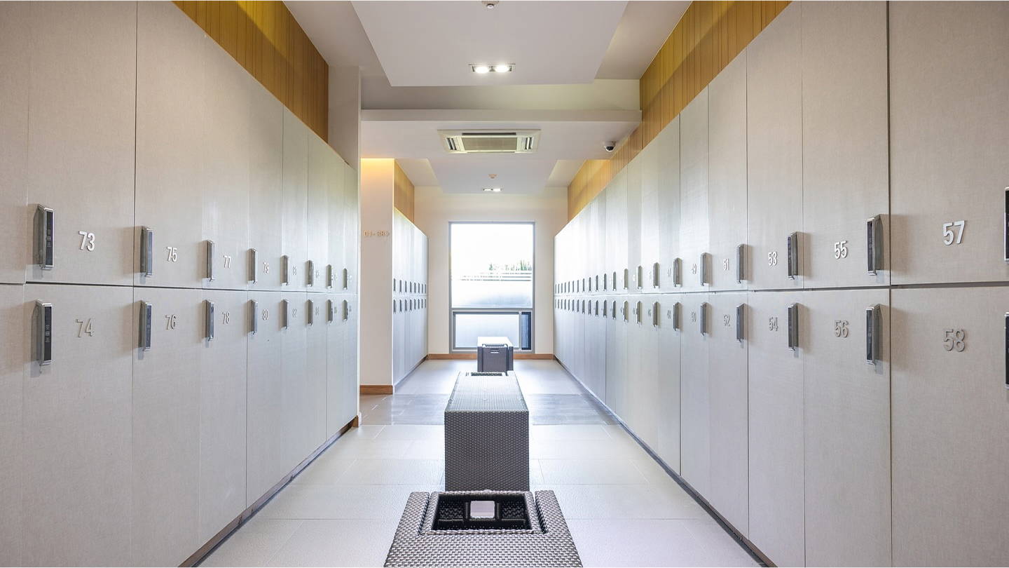 Locker Room, Siam Country Club (Waterside Course), Pattaya, Thailand