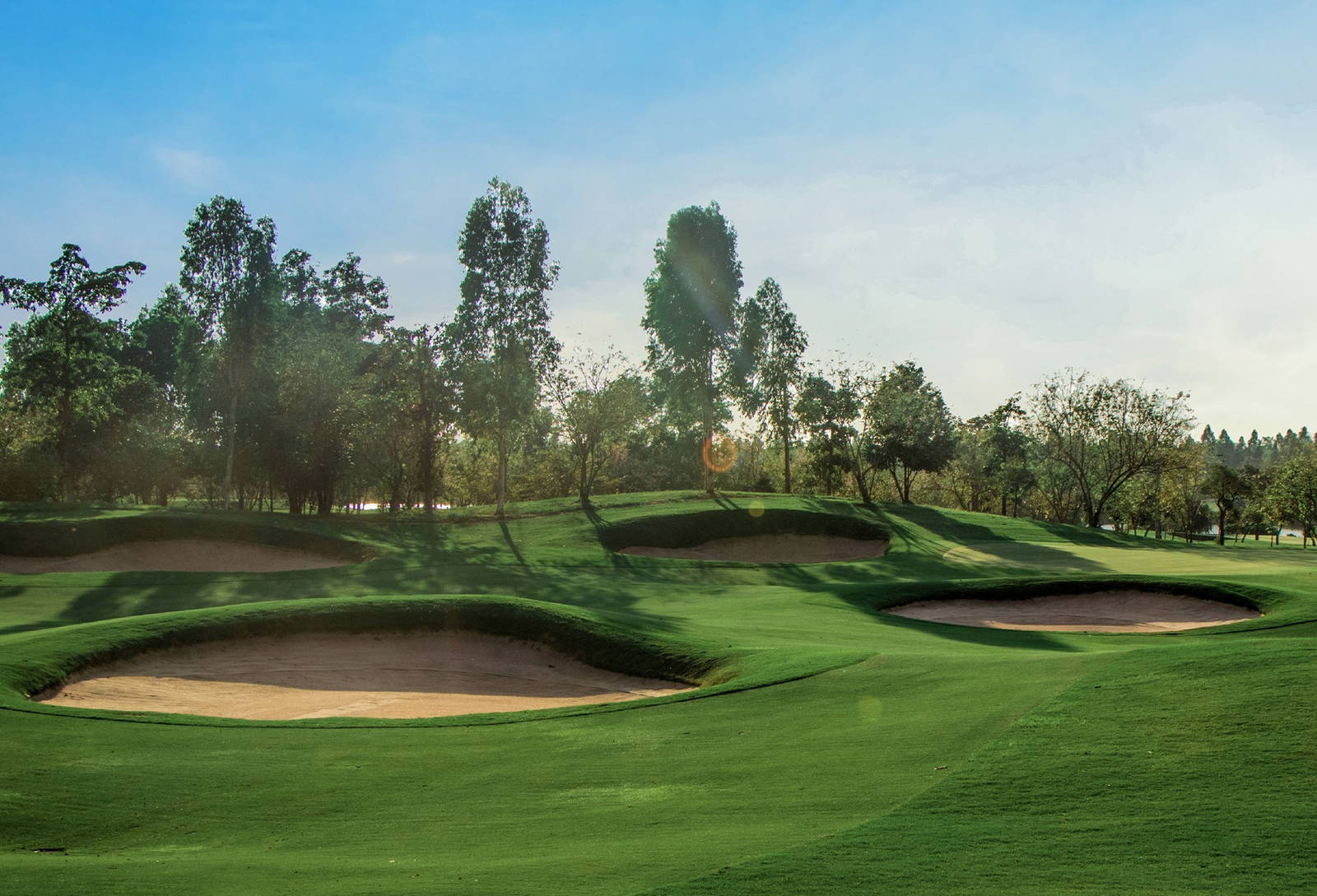 Fairway Bunker, Siam Country Club (Waterside Course), Pattaya, Thailand
