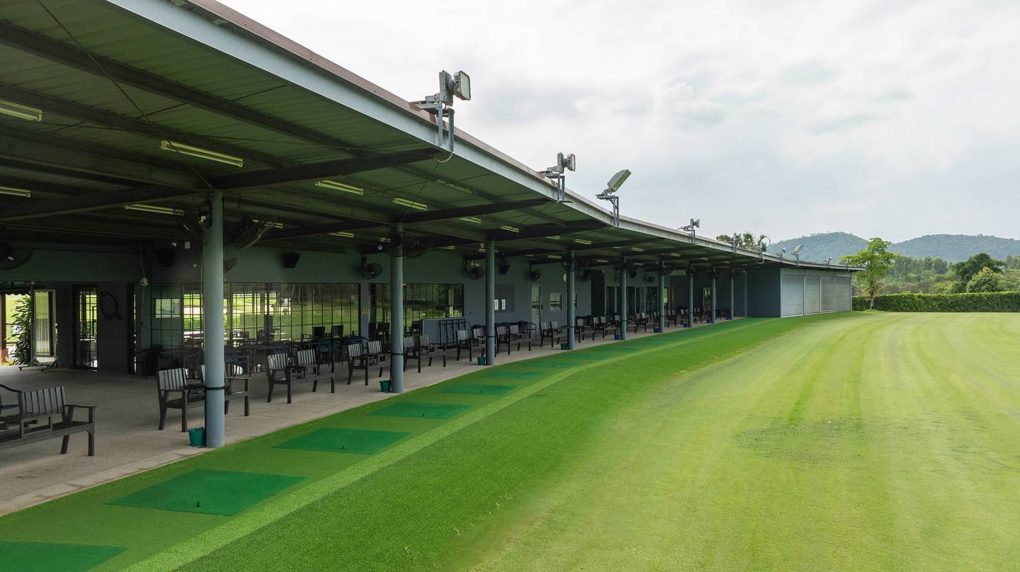 Driving Range, Siam Country Club (Waterside Course), Pattaya, Thailand