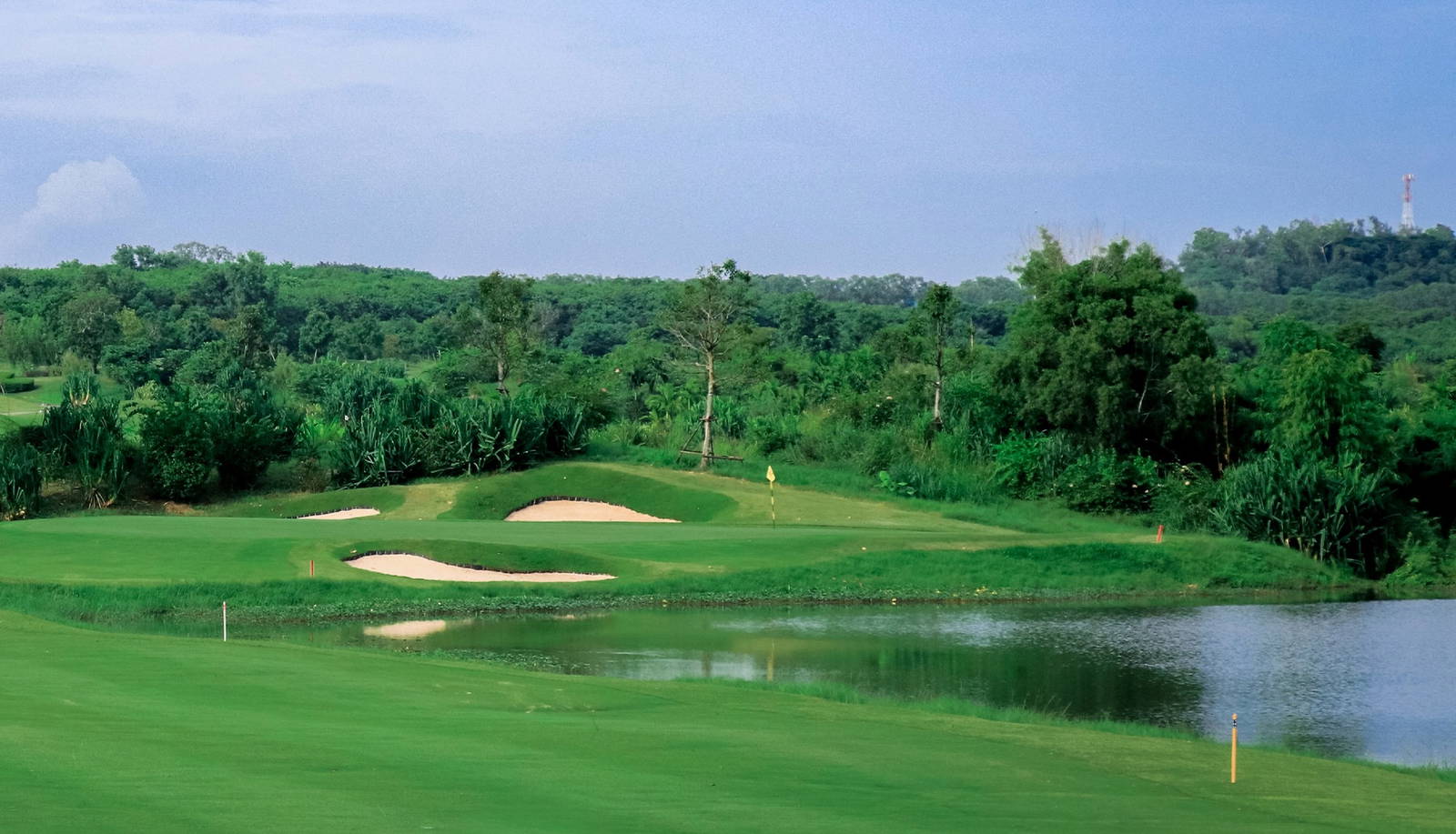 Approach, Siam Country Club (Waterside Course), Pattaya, Thailand