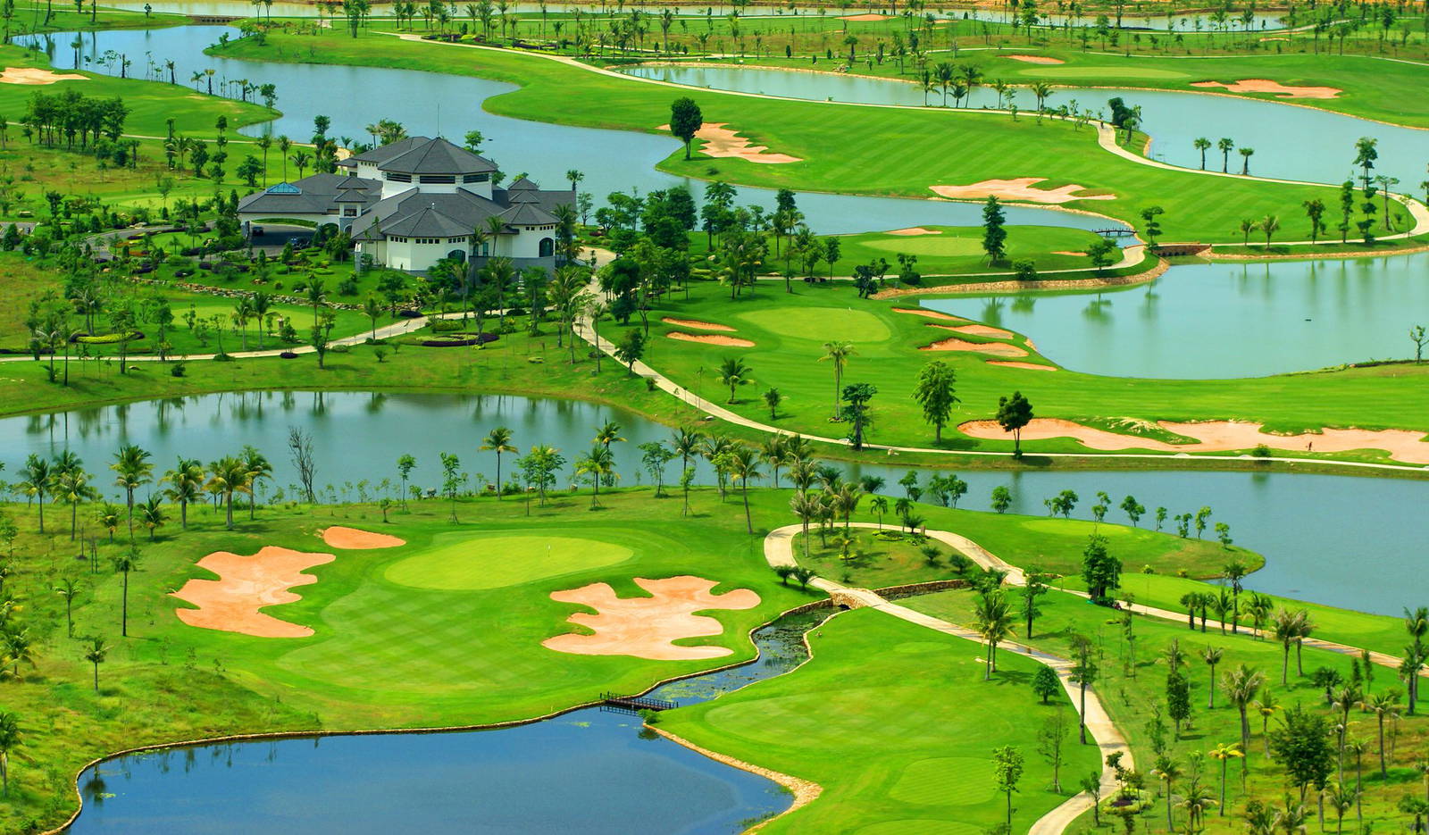 Aerial View, Siem Reap Booyoung Country Club, Siem Reap, Cambodia