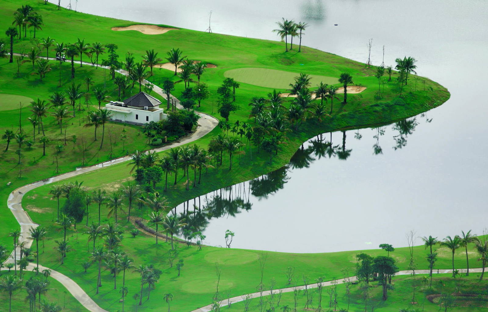 Aerial View, Siem Reap Booyoung Country Club, Siem Reap, Cambodia