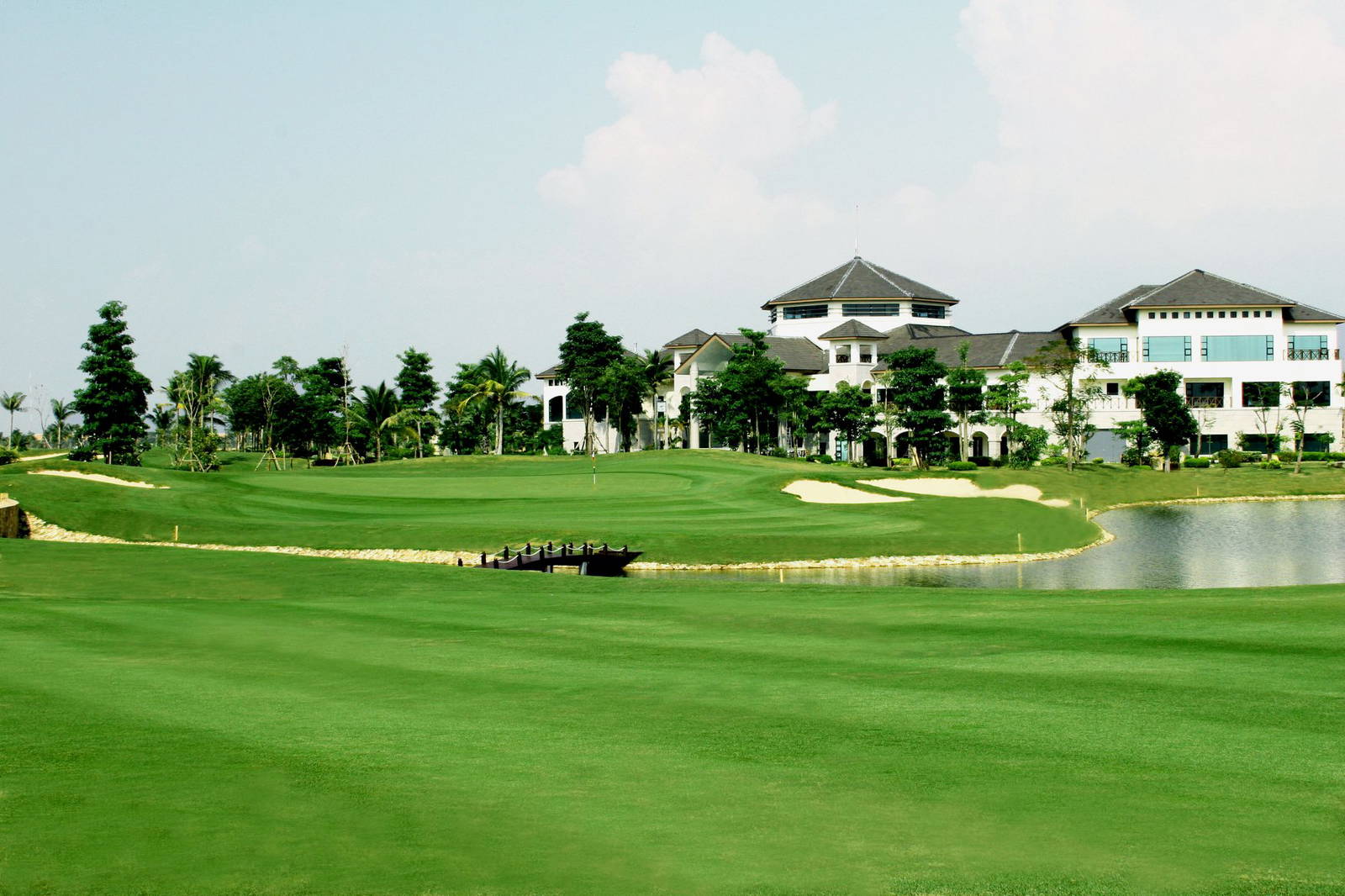 Approach, Clubhouse, Siem Reap Booyoung Country Club, Siem Reap, Cambodia