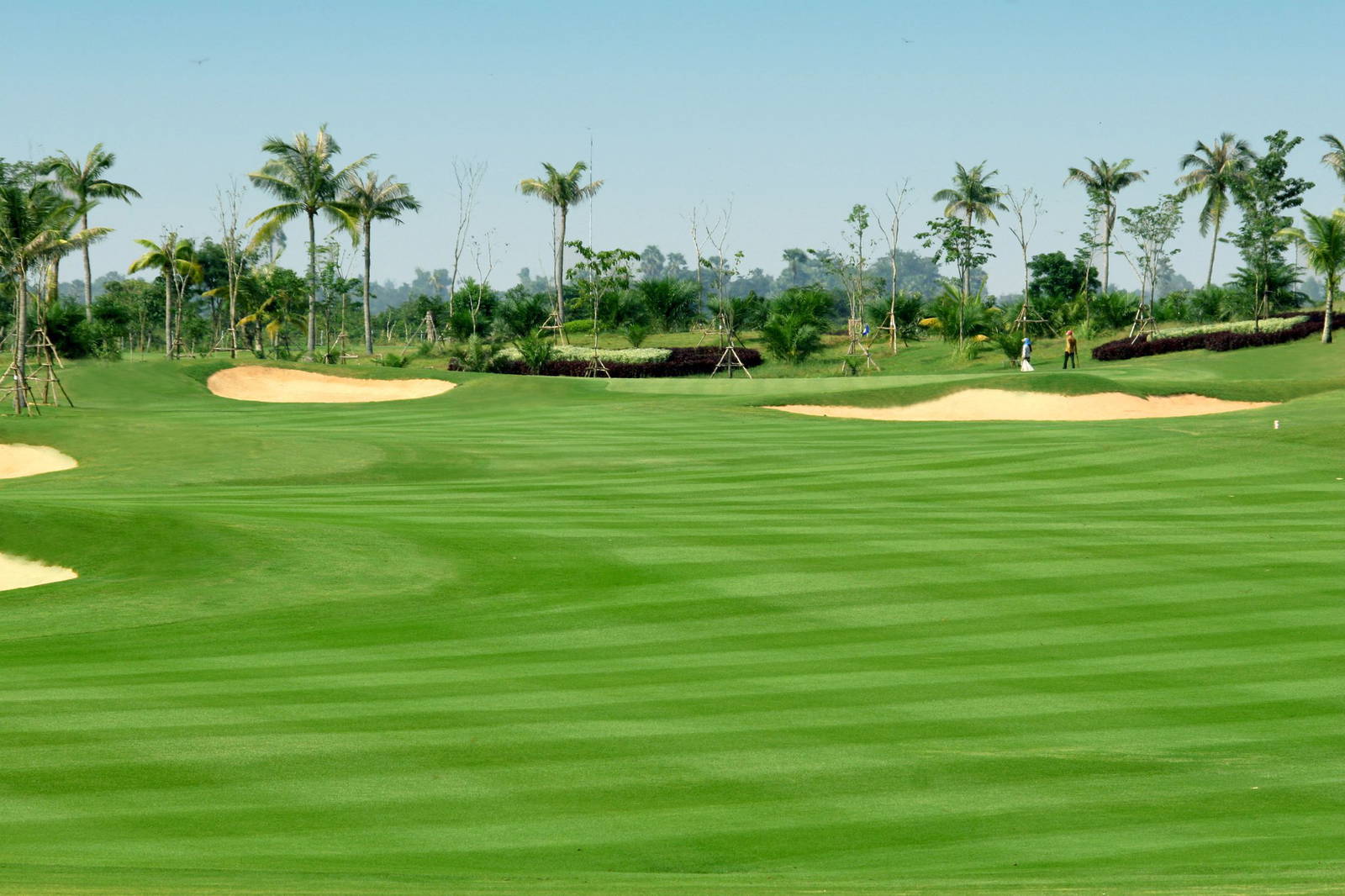 Approach, Fairway, Siem Reap Booyoung Country Club, Siem Reap, Cambodia