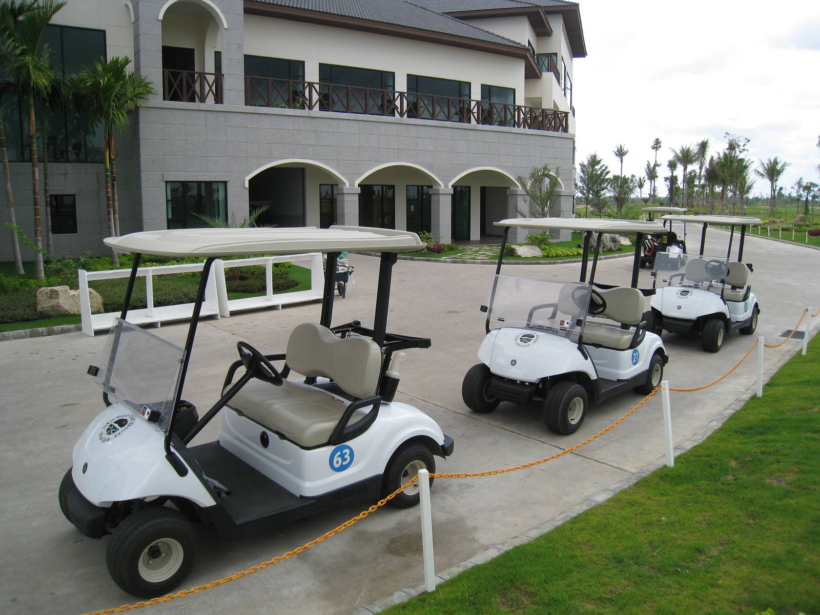 Cart, Clubhouse, Siem Reap Booyoung Country Club, Siem Reap, Cambodia