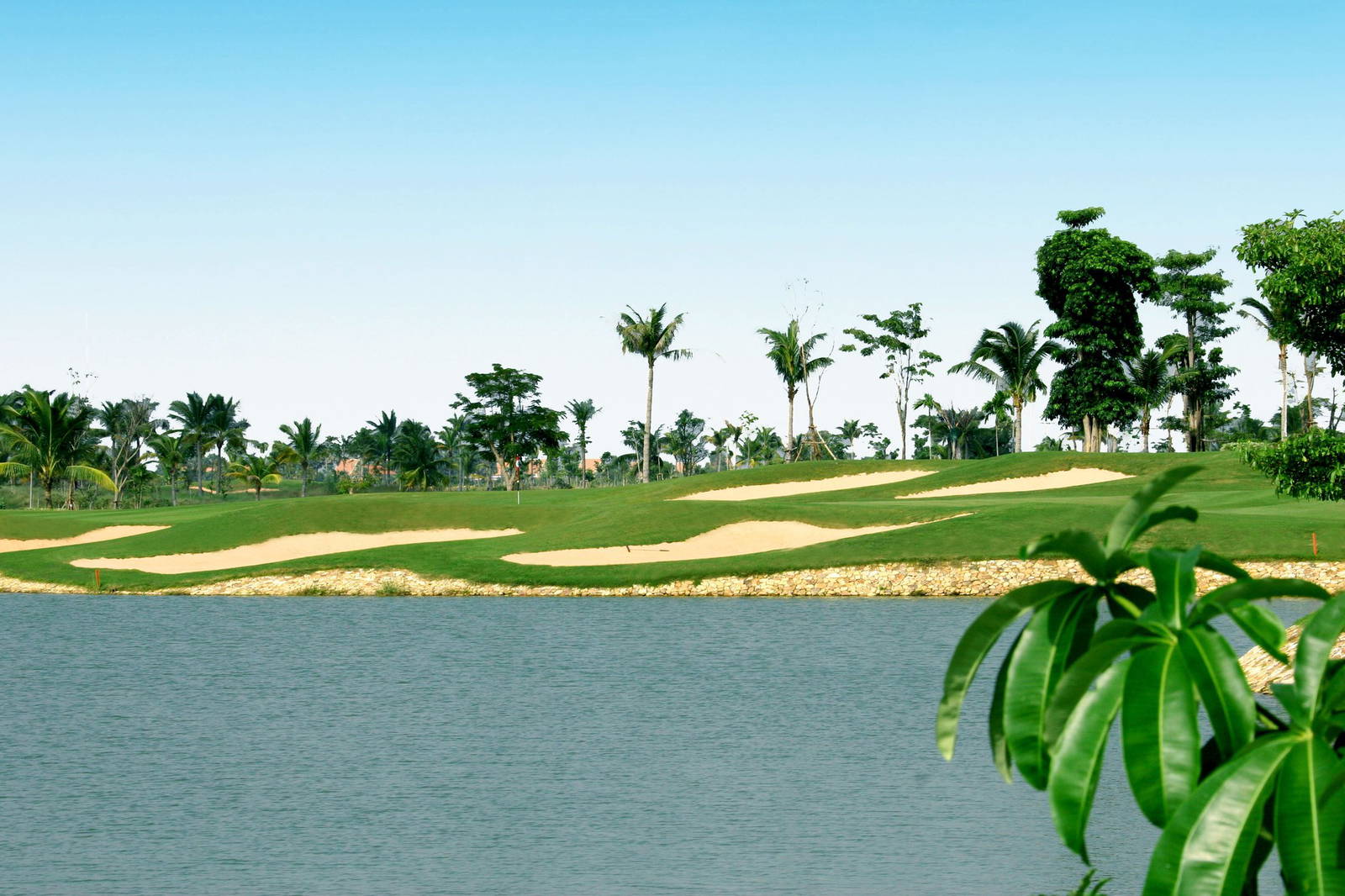 Green, Water Hazard, Siem Reap Booyoung Country Club, Siem Reap, Cambodia