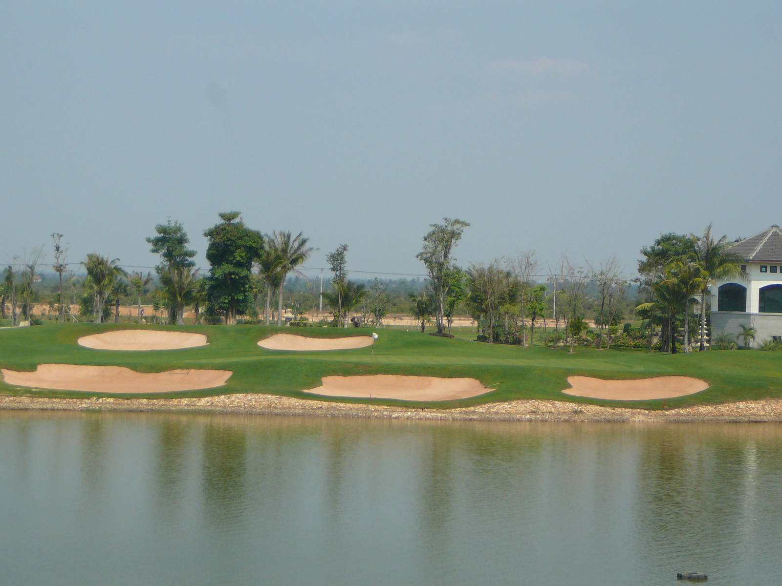 Green, Water Hazard, Siem Reap Booyoung Country Club, Siem Reap, Cambodia