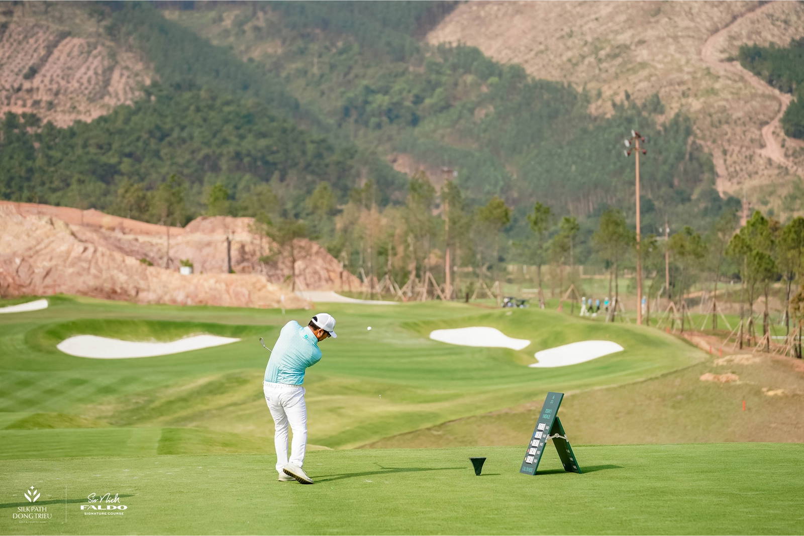 Tee Box, Silk Path Dong Trieu Golf & Country Club, Hanoi, Vietnam