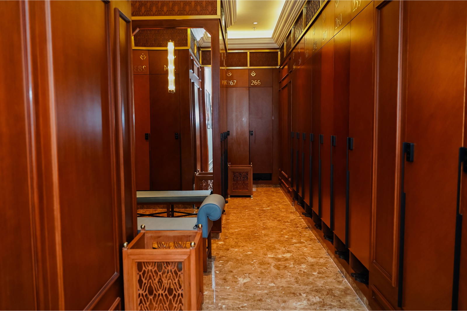 Locker Room, Silk Path Dong Trieu Golf & Country Club, Hanoi, Vietnam