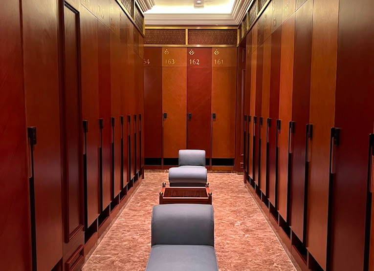 Locker Room, Silk Path Dong Trieu Golf & Country Club, Hanoi, Vietnam