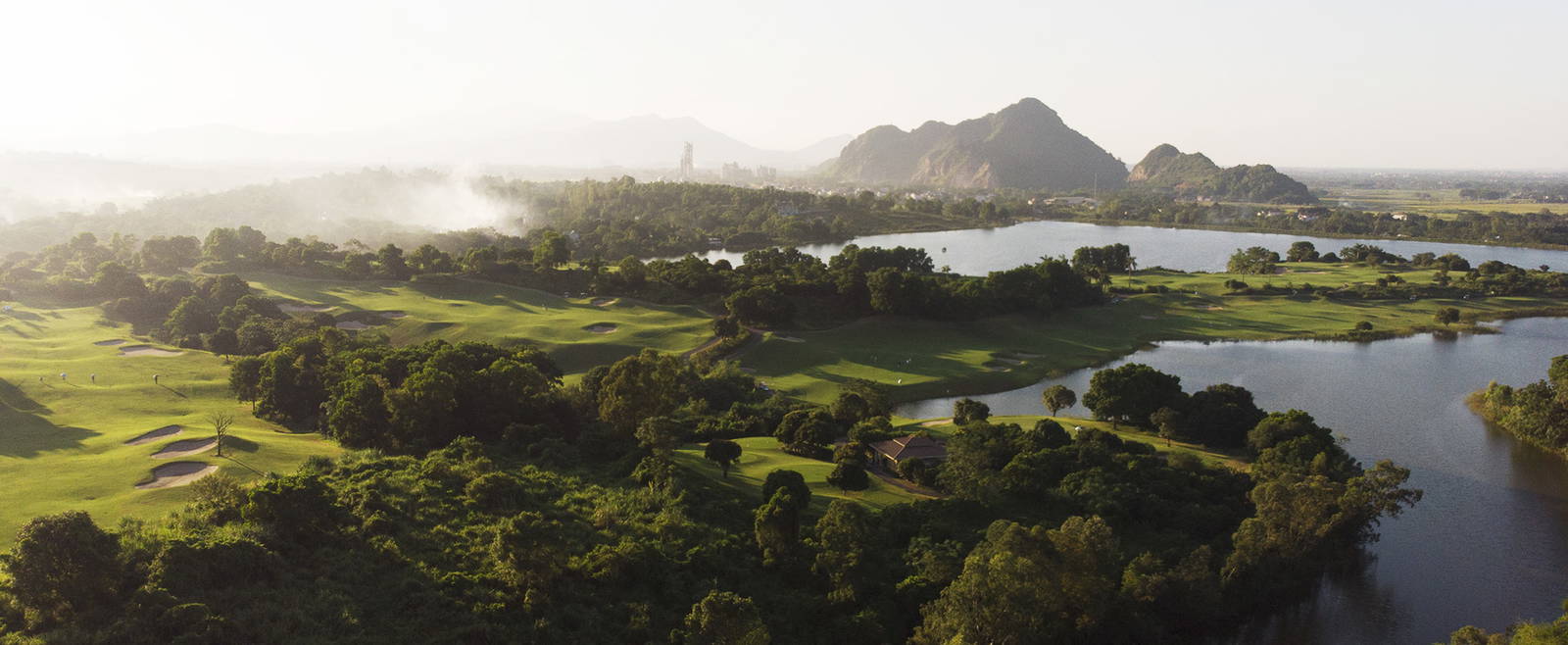Aerial View, Sky Lake Resort & Golf Club (Sky Course), Hanoi, Vietnam