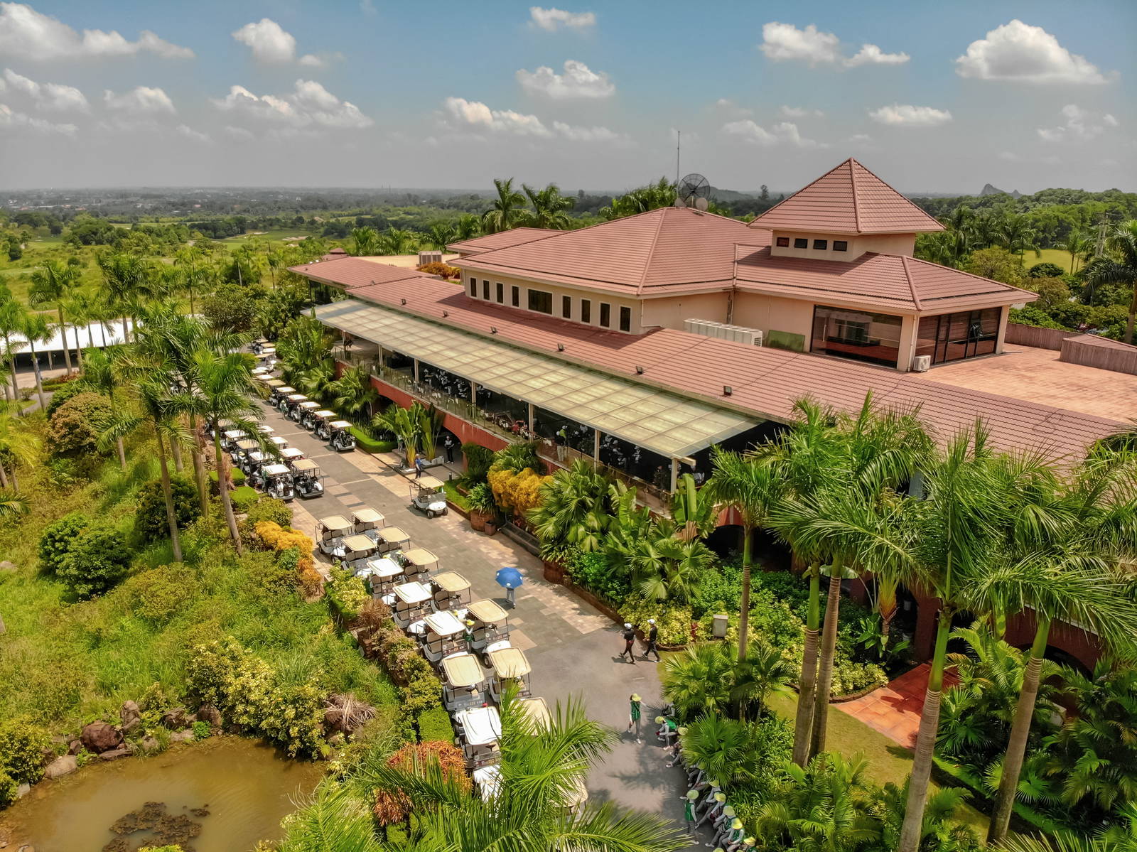 Clubhouse, Sky Lake Resort & Golf Club (Sky Course), Hanoi, Vietnam
