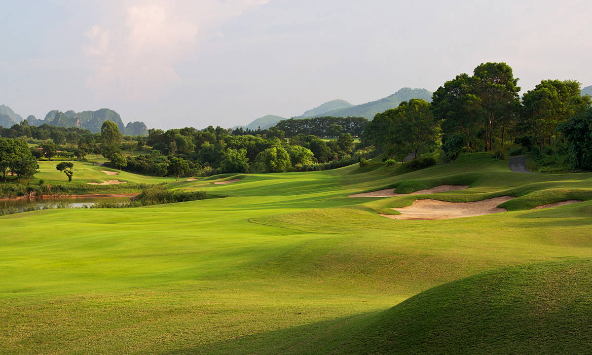 Fairway, Bunker, Sky Lake Resort & Golf Club (Lake Course), Hanoi, Vietnam