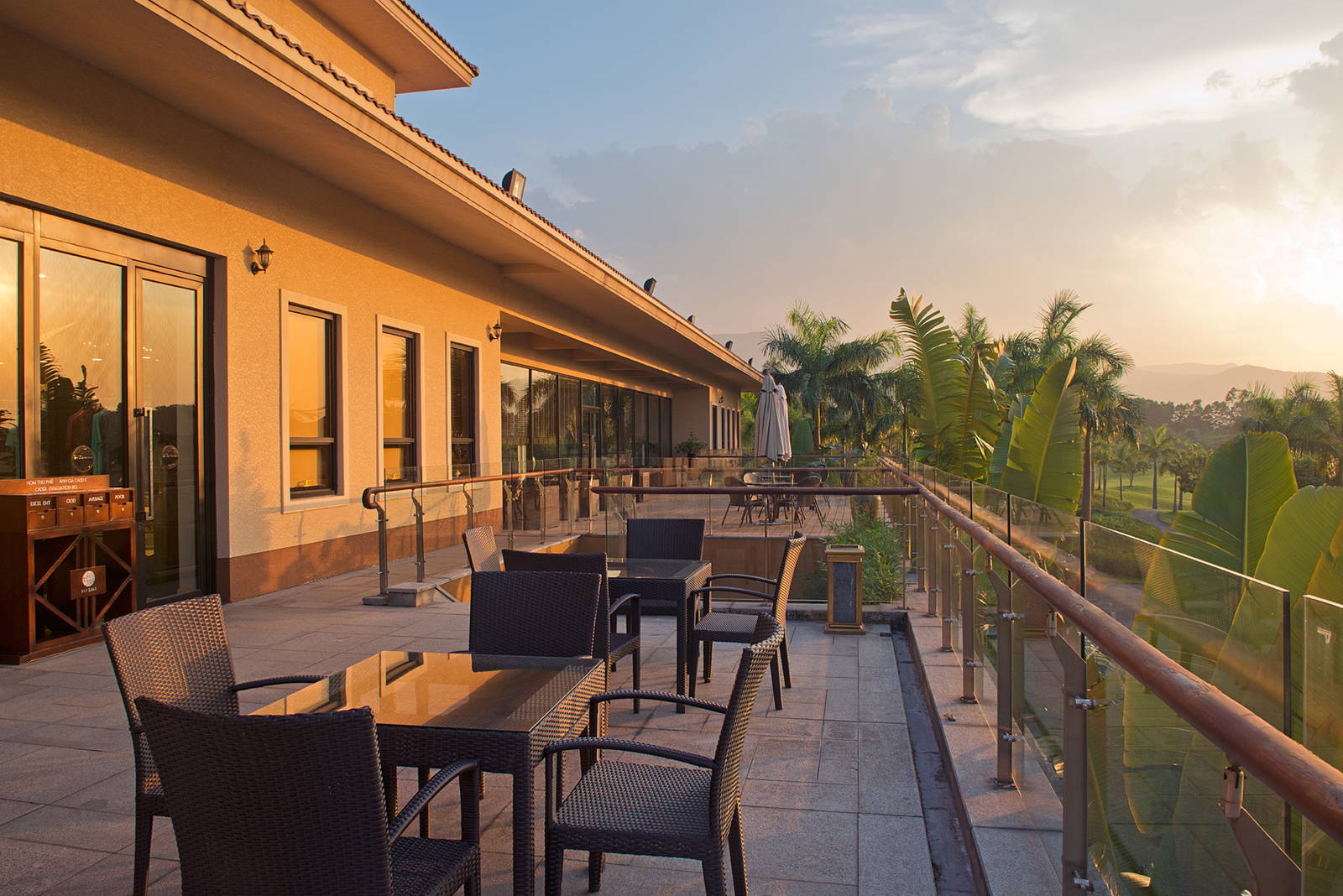 Terrace, Sky Lake Resort & Golf Club (Sky Course), Hanoi, Vietnam
