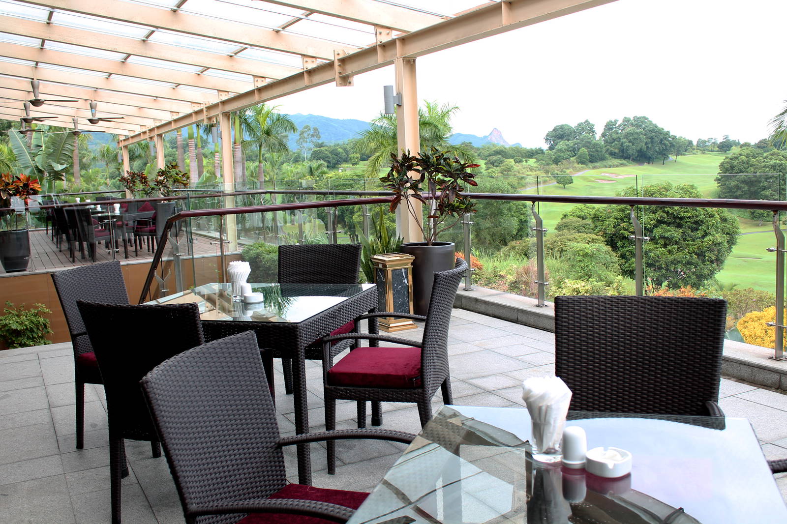 Terrace, Sky Lake Resort & Golf Club (Sky Course), Hanoi, Vietnam