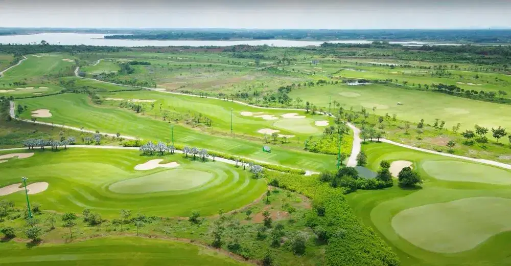 Aerial View, Sonadezi Chau Duc Golf Course, Ho Chi Minh, Vietnam